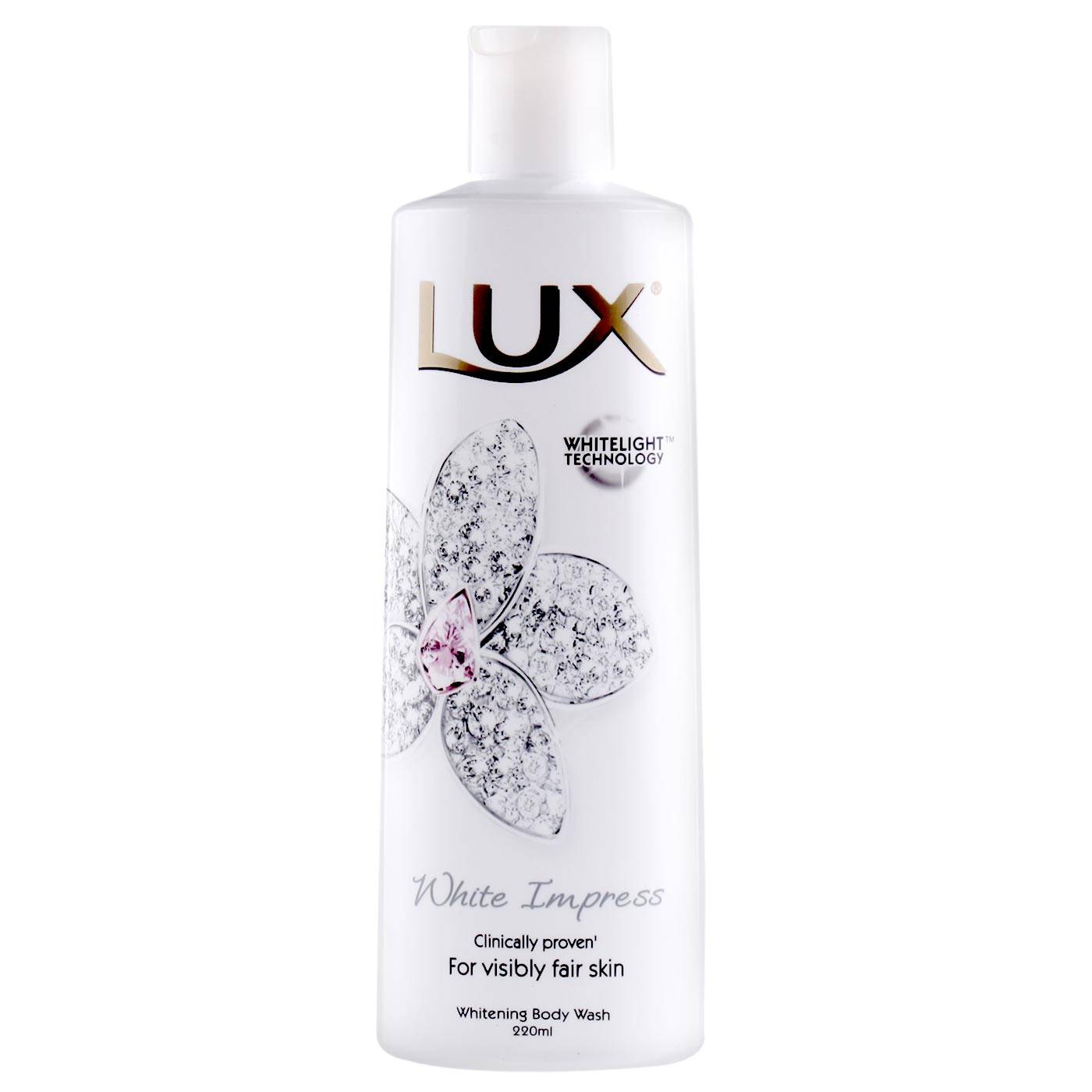 LUX WHITE IMPRESS BODYWASH 220ML